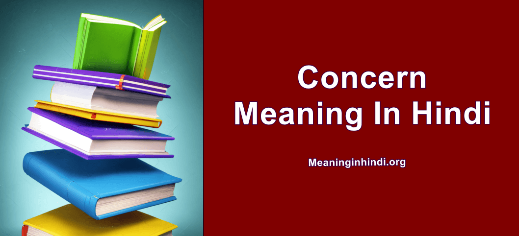Concern Meaning in Hindi