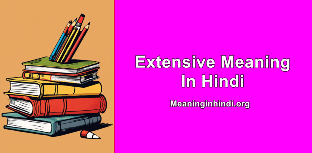 Extensive Meaning In Hindi