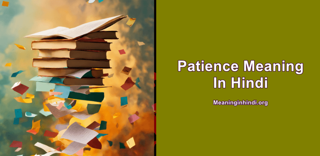 Patience Meaning In Hindi