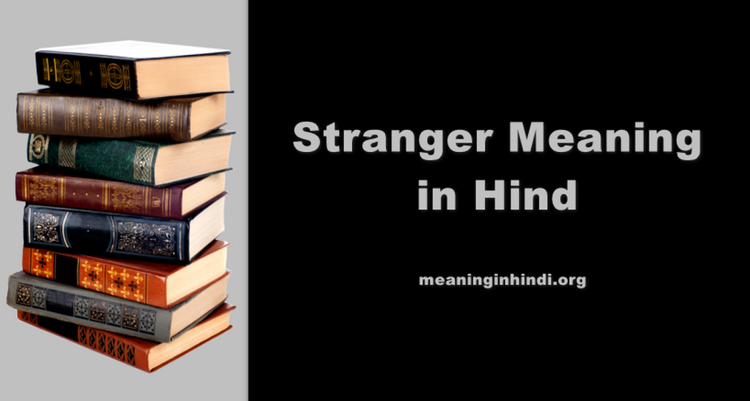 Stranger Meaning in Hindi