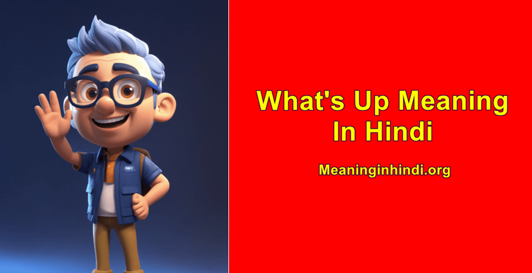 What's Up Meaning in Hindi