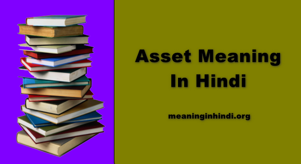 Asset Meaning In Hindi