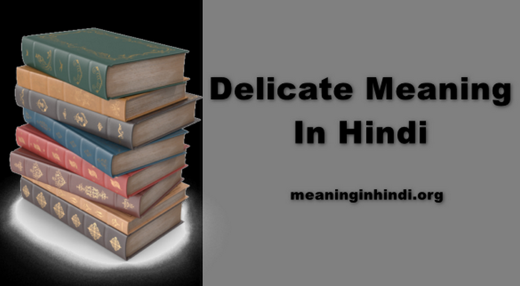 Delicate Meaning In Hindi