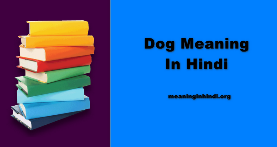 Dog Meaning In Hindi