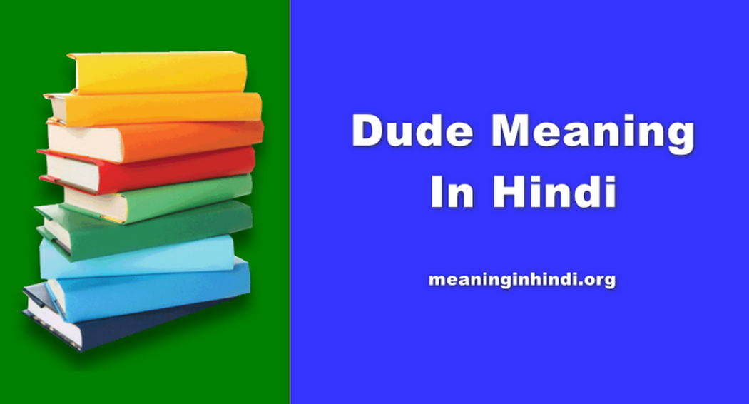 Dude Meaning In Hindi