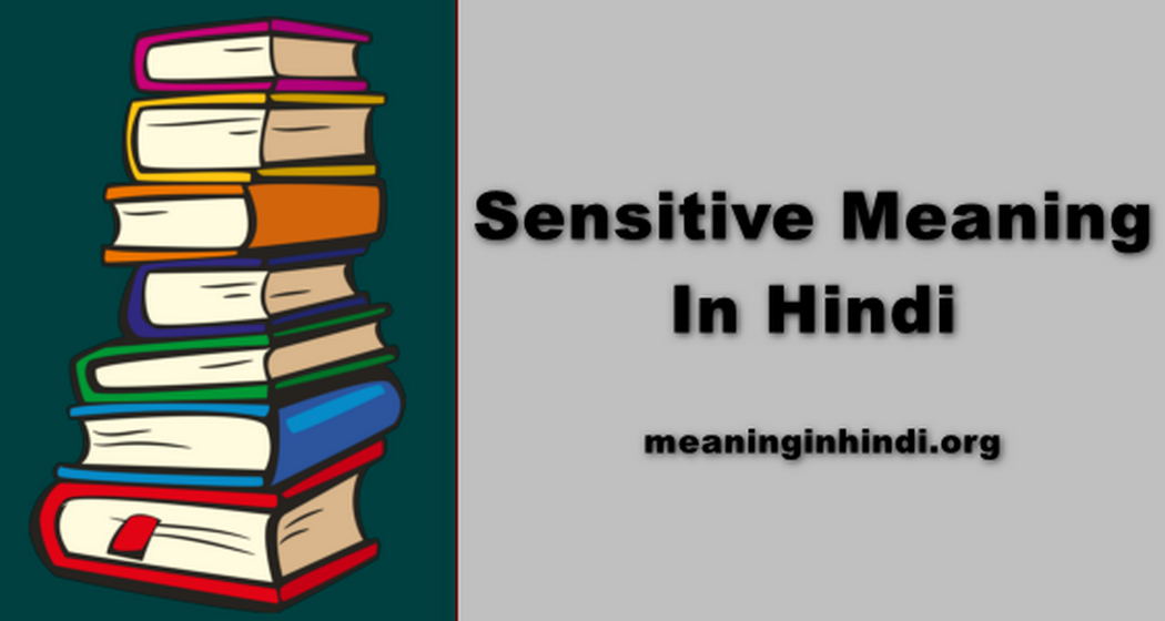 Sensitive Meaning In Hindi